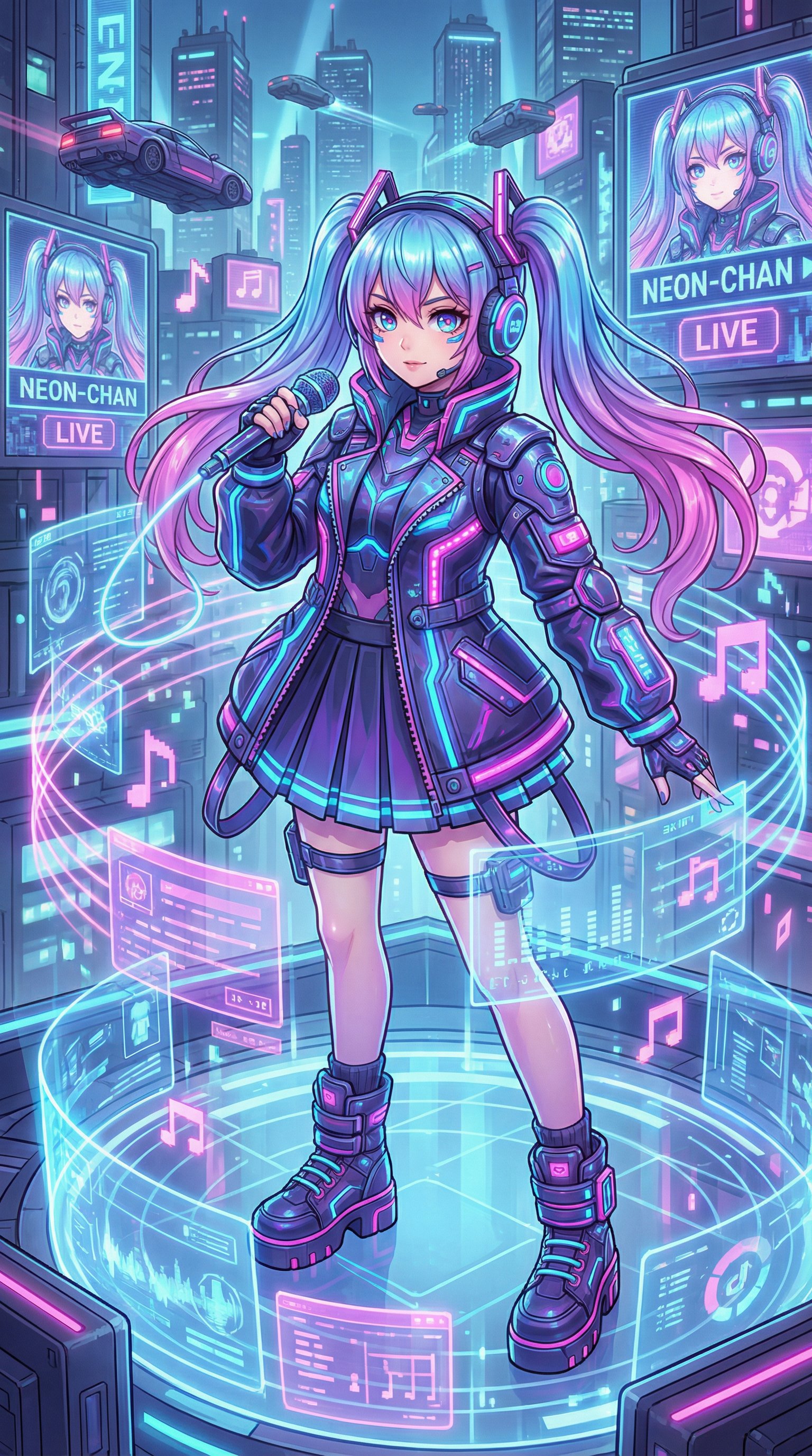 黑丝视频直播 - 虚拟偶像舞台